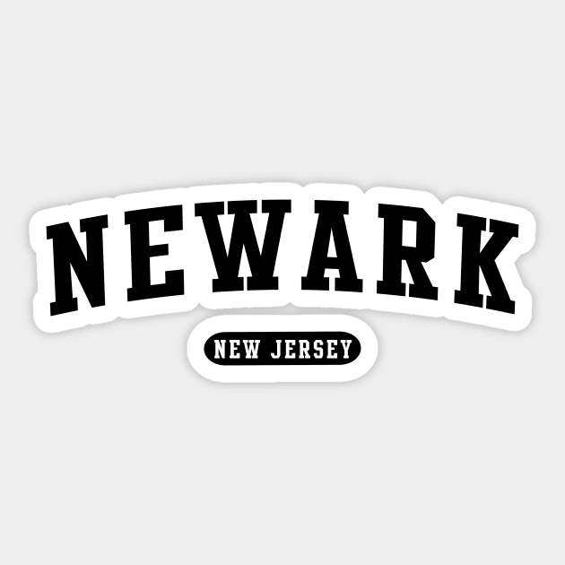 Newark, NJ Sticker by Novel_Designs